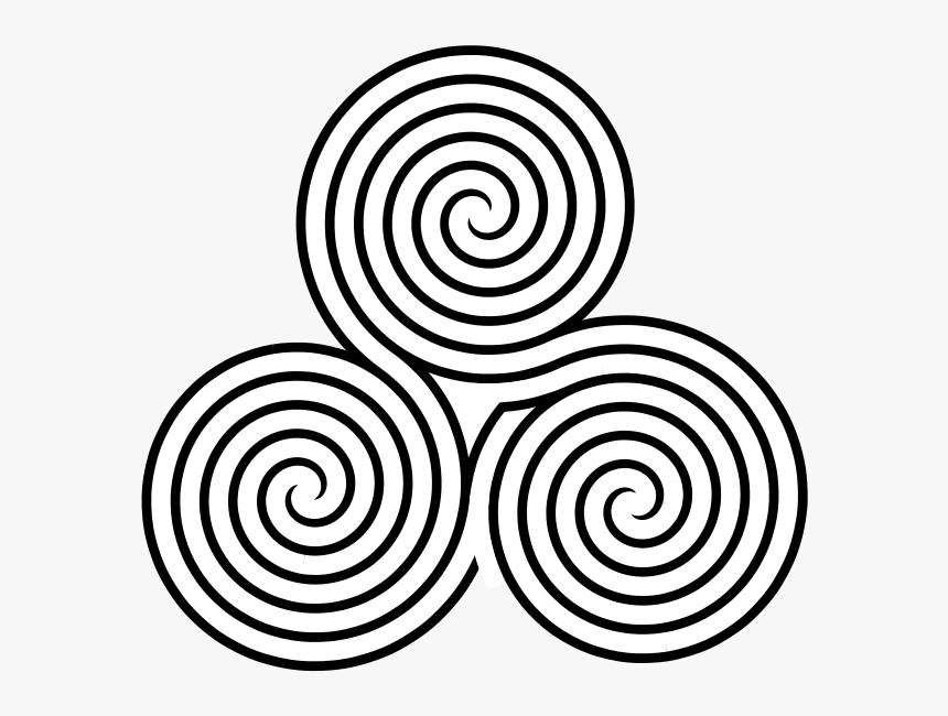 Triple Spiral Labyrinth Variant - Triple Spiral Labyrinth, HD Png Download, Free Download