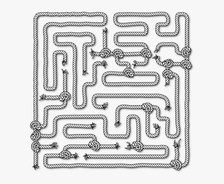 Maze, Puzzle, Riddle, Quiz, Labyrinth - Exit Vim, HD Png Download, Free Download