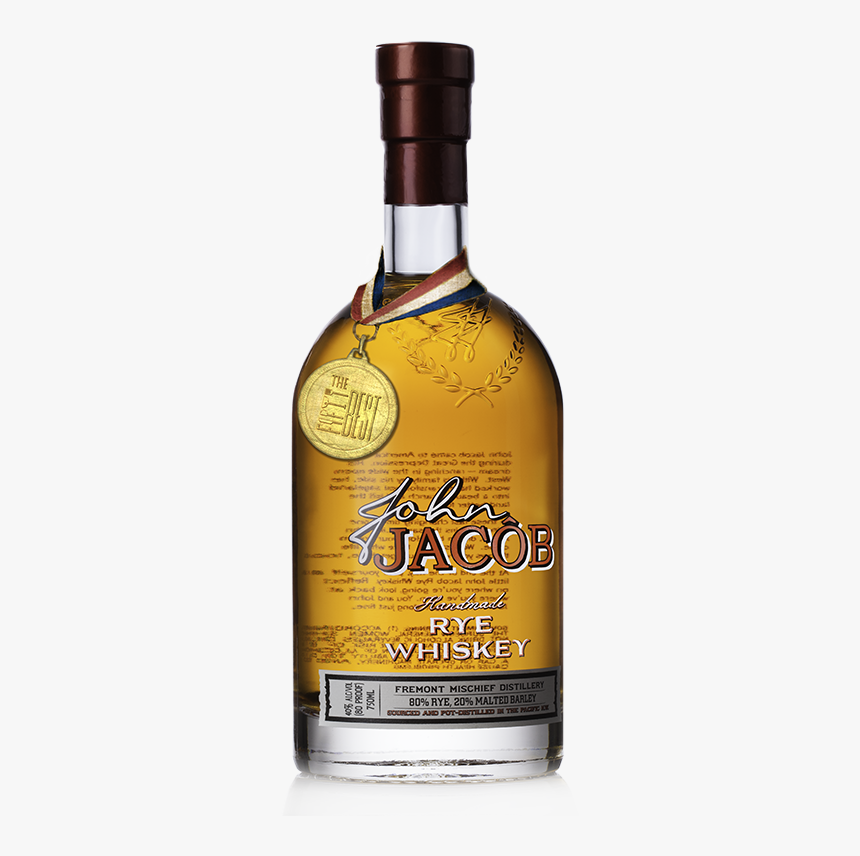 Gold Medal Awarded To John Jacob Whiskey By The Fifty - Jacobs Whiskey, HD Png Download, Free Download