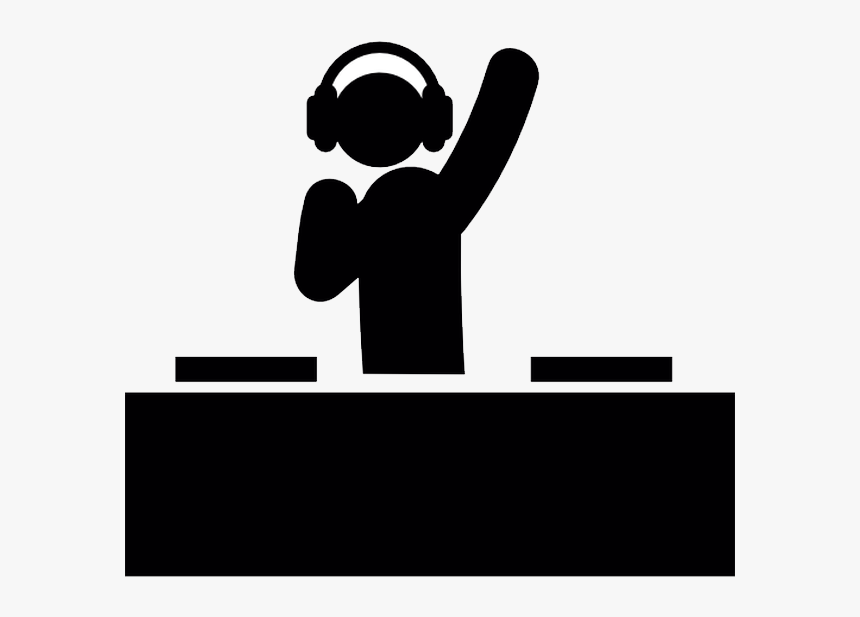 Dj Clipart Transparent - Transparent Dj Icon, HD Png Download, Free Download