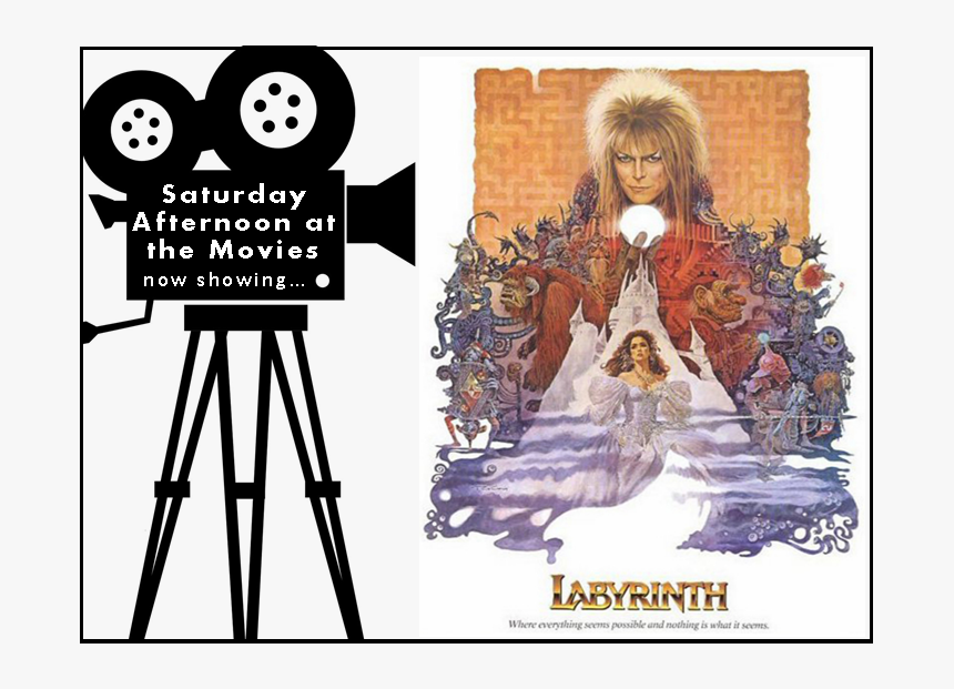 Saturday Afternoon At The Movies Logo Featuring The - Labyrinth Jim Henson Poster, HD Png Download, Free Download