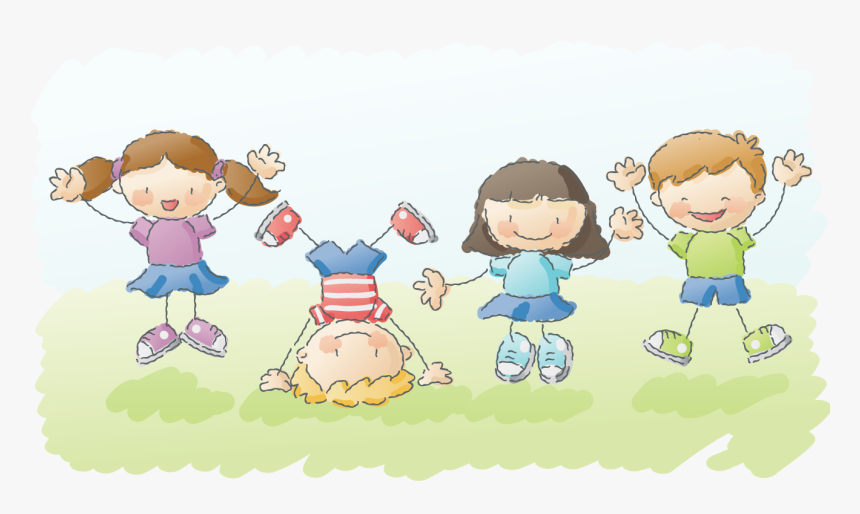 Kids-jumping - Cartoon Png Image Transparent Background Kid, Png Download, Free Download