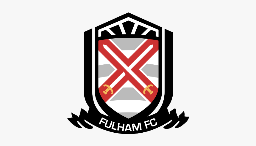 Fulham F C Png File - Old Logo Fulham Fc, Transparent Png, Free Download