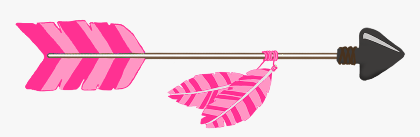Pink Tribal Arrow - Clipart Tribal Cute Arrow, HD Png Download, Free Download