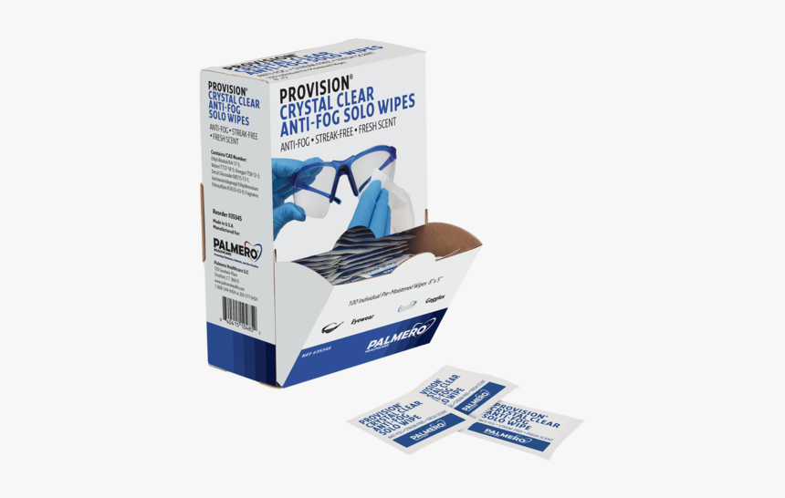 Provision® Crystal Clear Anti-fog Solo Wipes - Mattress Pad, HD Png Download, Free Download