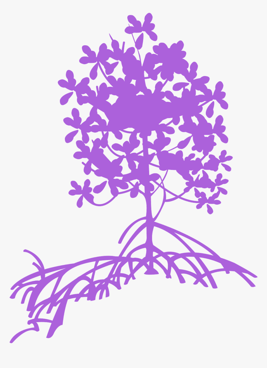 Silhouette Mangrove Png, Transparent Png, Free Download
