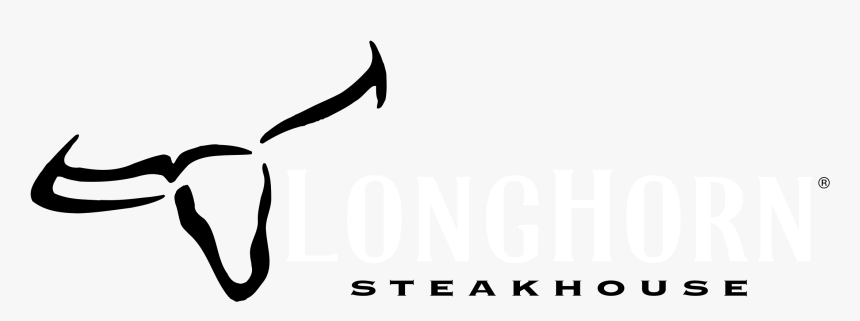 Longhorn Steakhouse Logo Black And White - Transparent Longhorn Steakhouse Logo Png, Png Download, Free Download