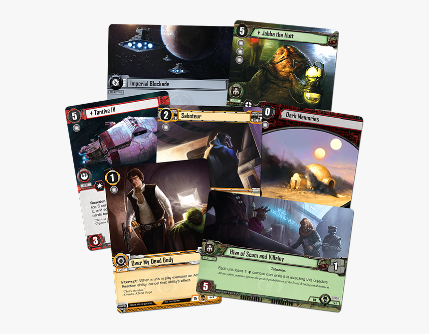 Transparent Star Wars - Star Wars Fantasy Flight Games Card, HD Png Download, Free Download