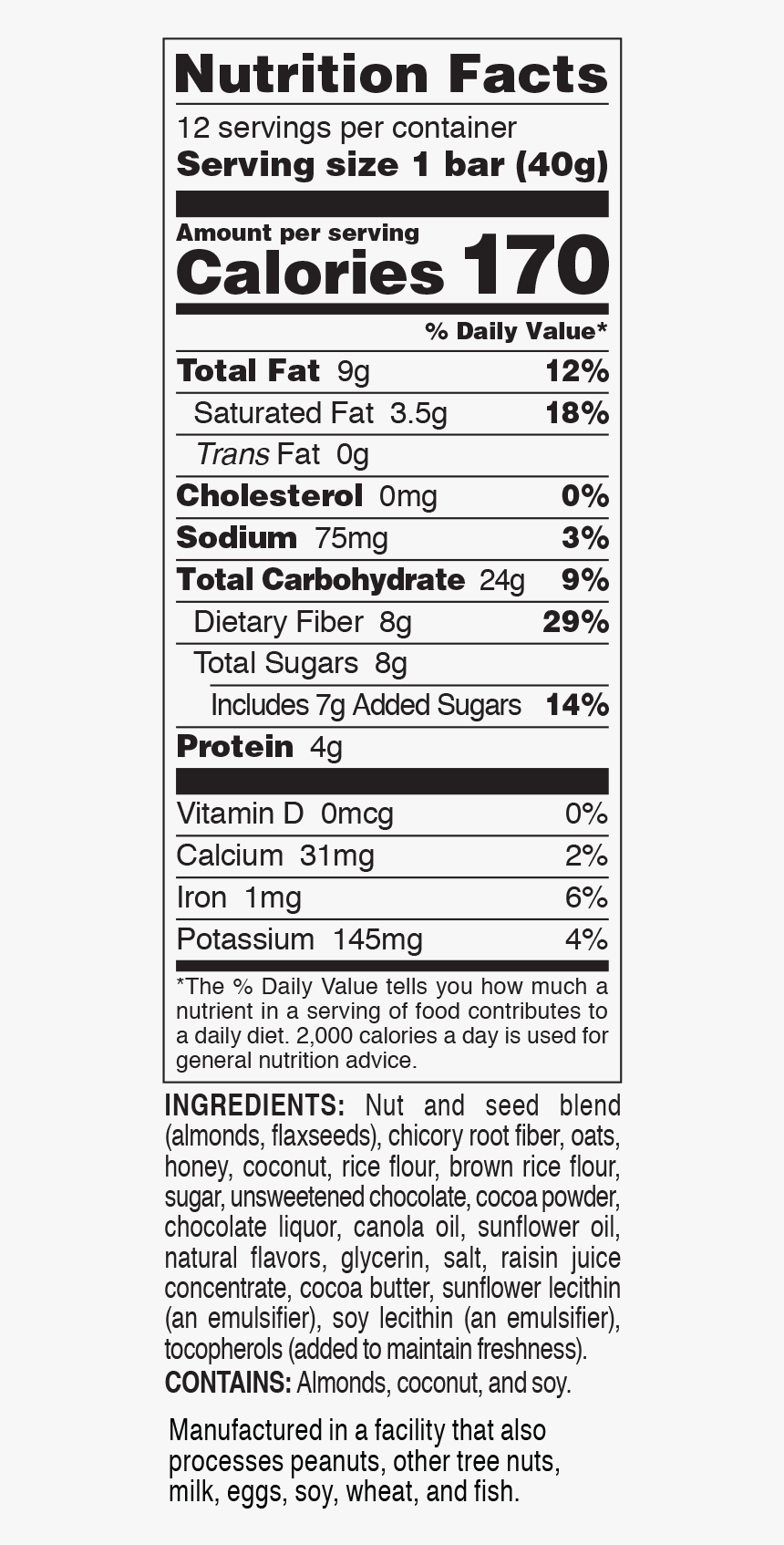 1 Cup Oats Nutrition Facts, HD Png Download, Free Download