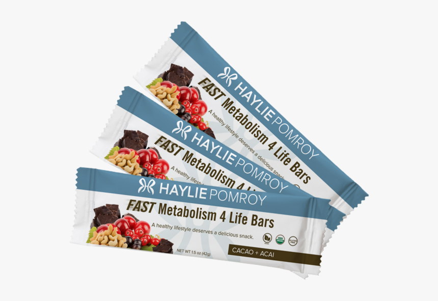 Metabolism 4 Life Cacao Acai Bars - Chocolate, HD Png Download, Free Download