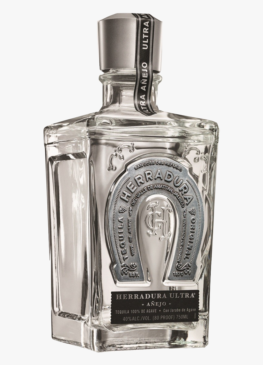 Botella -72158 Blanca R2 Burned - Tequila Herradura Ultra, HD Png Download, Free Download