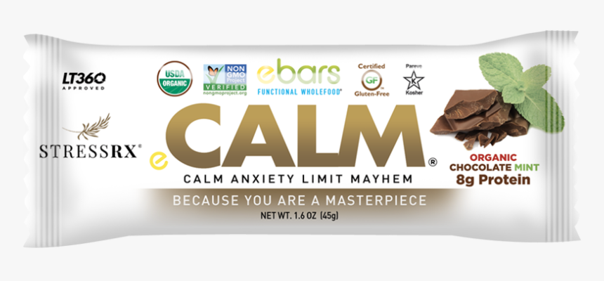 Chocolate Mint Calm™ Bar - Chocolate, HD Png Download, Free Download