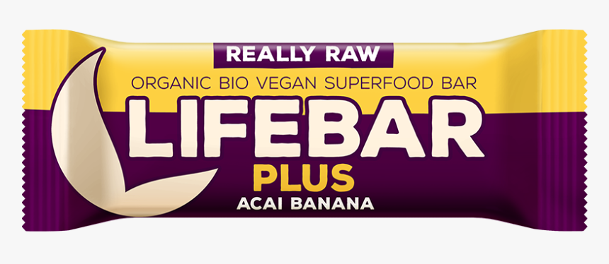Raw Energy Bar Acai Banana Lifebar Plus Crop, HD Png Download, Free Download