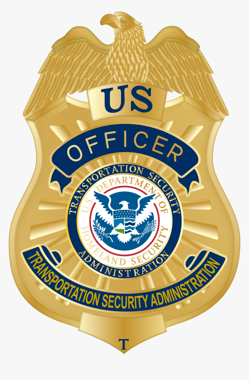 Tsa Officer Badge - Department Of Homeland Security, HD Png Download, Free Download