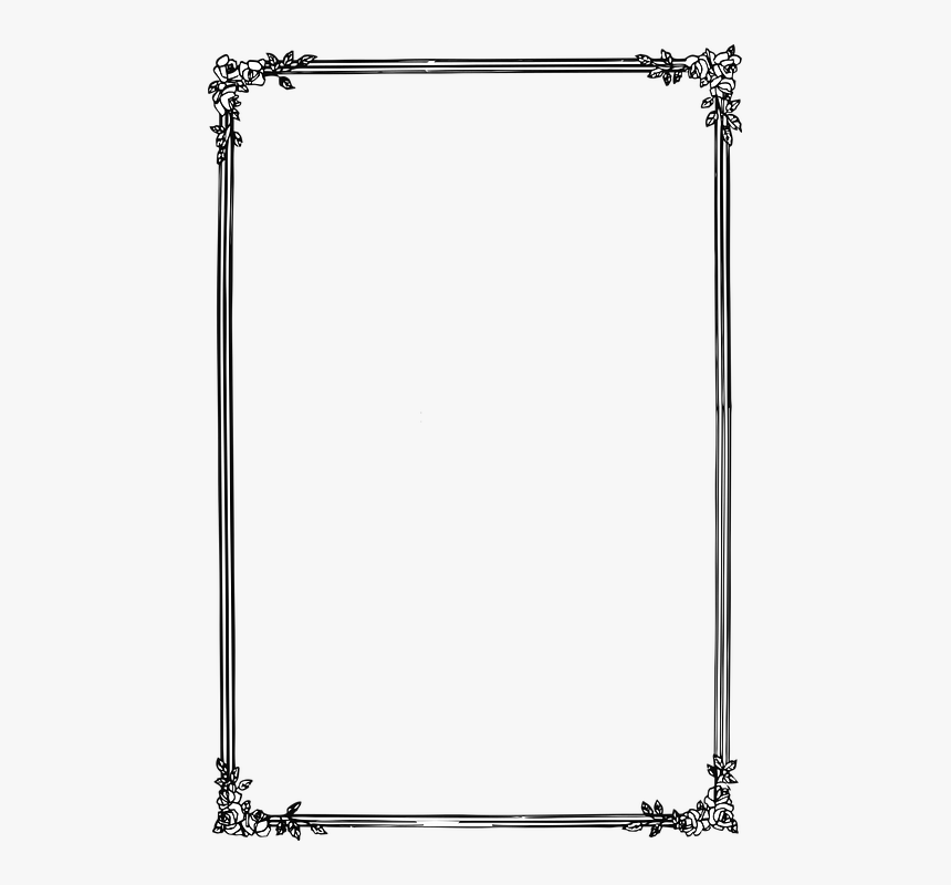 Frame, Vintage, Boarder, Vintage Frame, Vintage Frames - Download Border For Pages, HD Png Download, Free Download