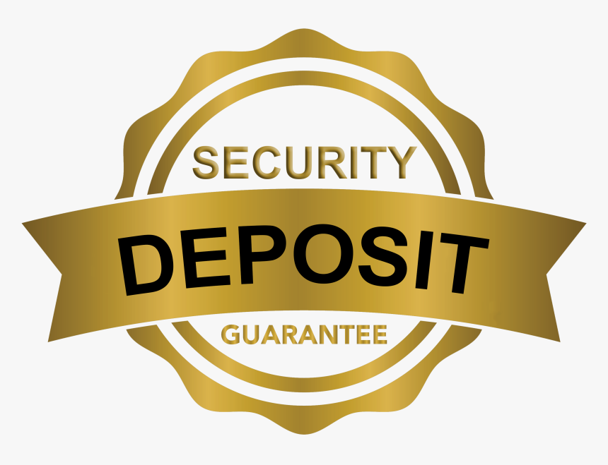 Security Deposit Badge - Label, HD Png Download, Free Download