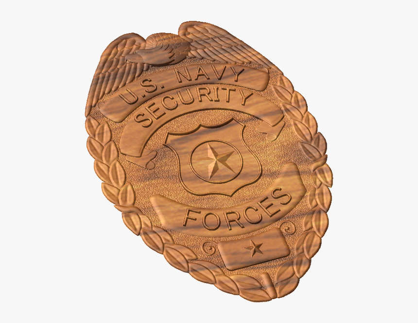 Navy Security Badge A 2 - Cnc Police Badge, HD Png Download, Free Download