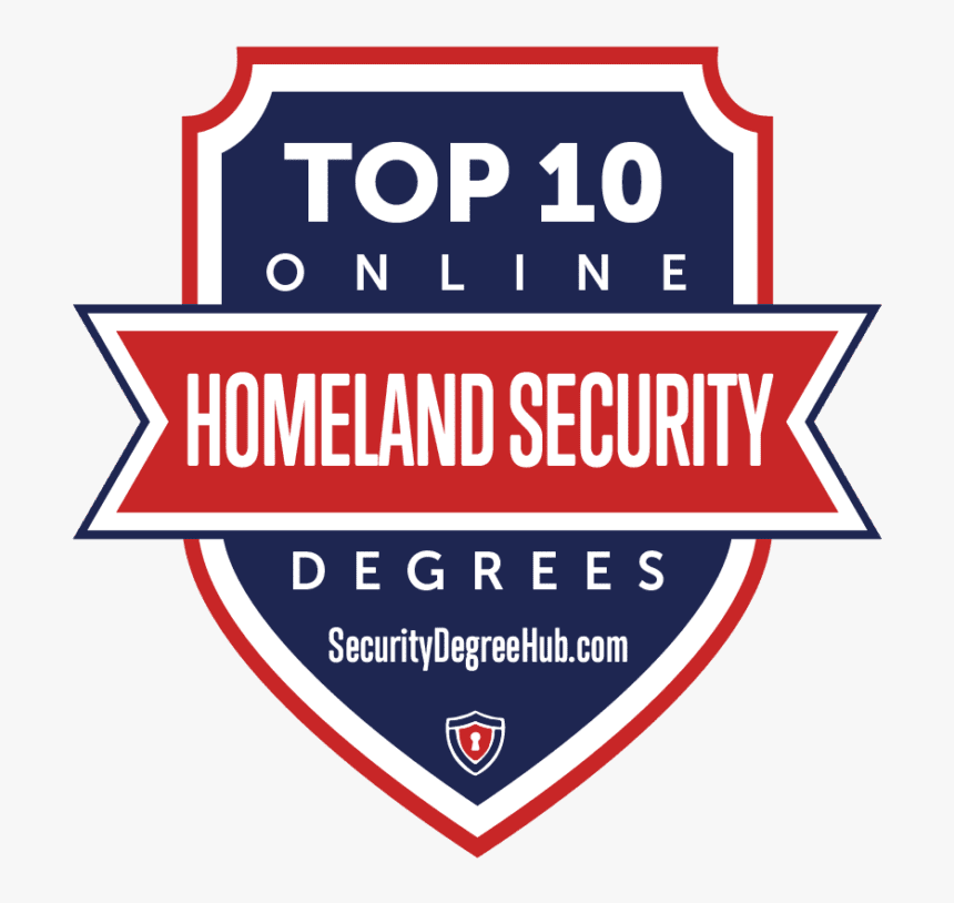 Top 10 Online Homeland Security Degrees Badge By Securitydegreehub - Emblem, HD Png Download, Free Download