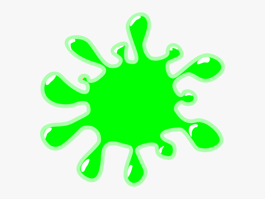 Colors Clipart Png Green - Green Slime Clipart, Transparent Png, Free Download