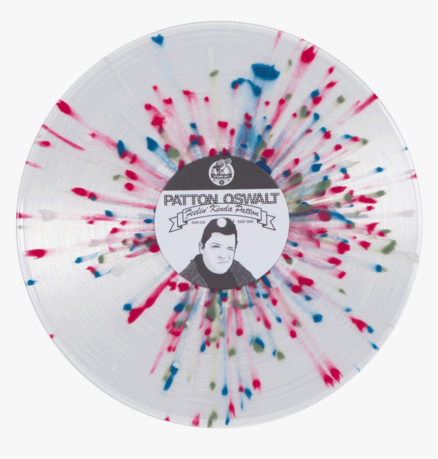 Patton Oswalt - Feelin - Green Vinyl Splatter Record, HD Png Download, Free Download