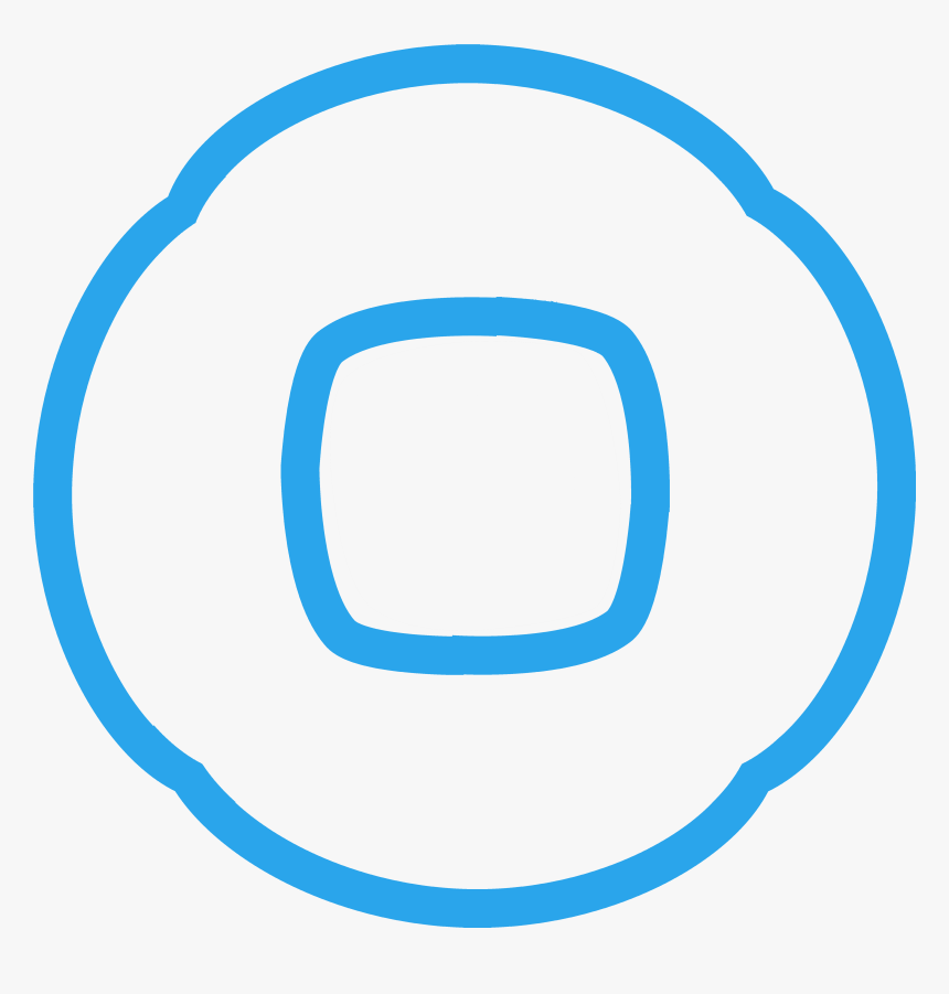 Circle , Png Download - Menu Blue Icon, Transparent Png, Free Download