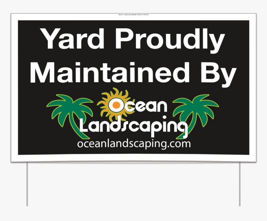 Yard Sign Png, Transparent Png, Free Download