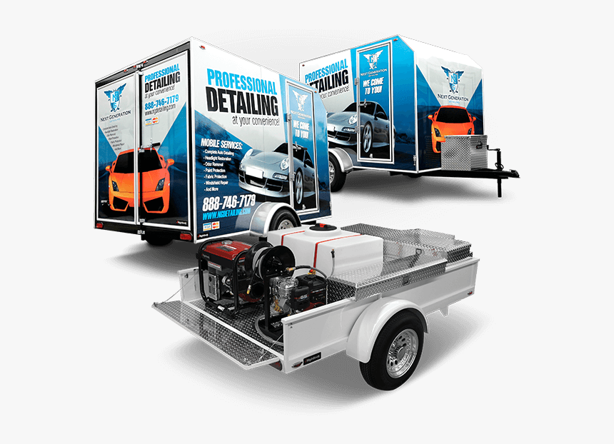 Transparent Car Detailing Png - Rightlook Auto Detailing Trailers, Png Download, Free Download