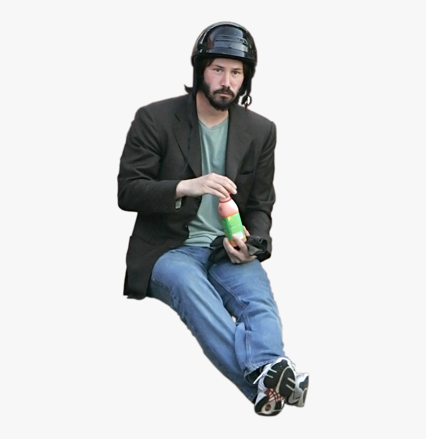 Transparent Sad Keanu Png - Keanu Reeves Meme, Png Download, Free Download