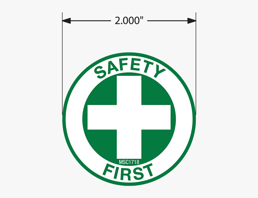 Safety First Hard Hat Emblem - Emblem, HD Png Download, Free Download