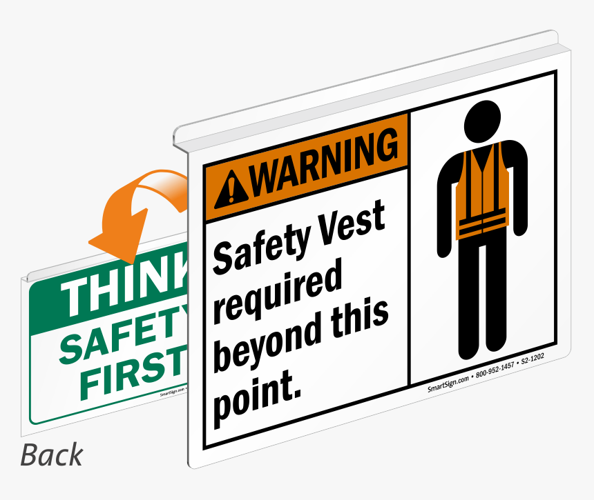 Vest Clip Safety - Traffic Sign, HD Png Download, Free Download