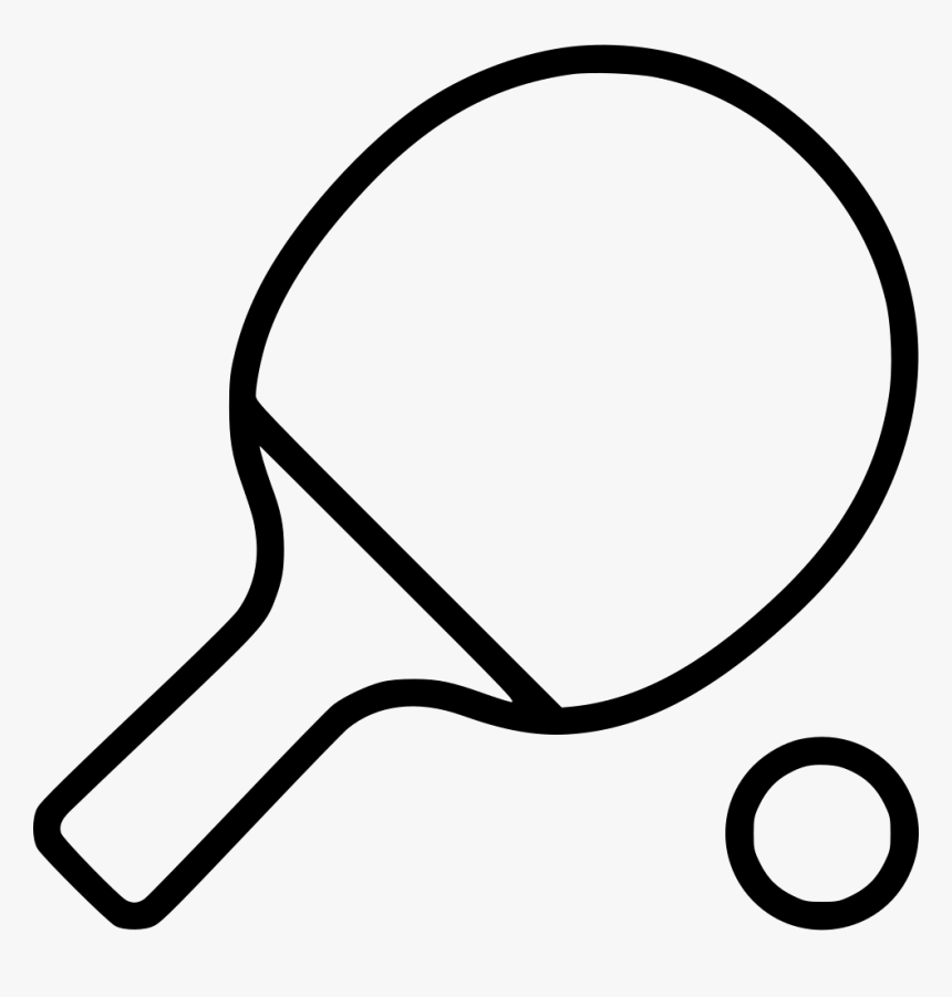 Ping Pong - Ping Pong Paddle Clipart, HD Png Download, Free Download