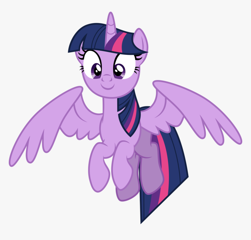 Twilight Vector Flying Graphic Royalty Free - My Little Pony Twilight Sparkle Flying, HD Png Download, Free Download