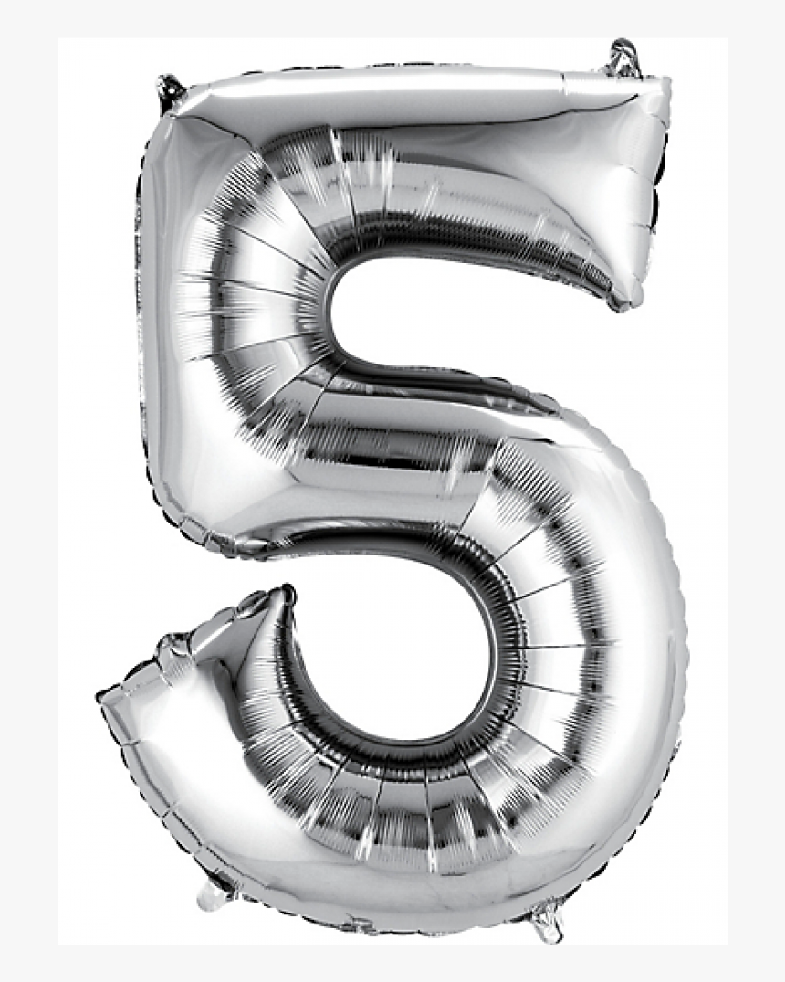 5 Foil Balloon, HD Png Download, Free Download