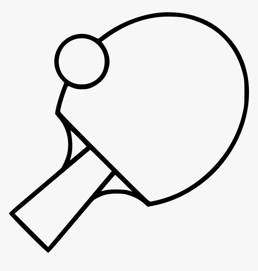 Ping Pong Comments - Rakietka Do Ping Ponga Clipart, HD Png Download, Free Download