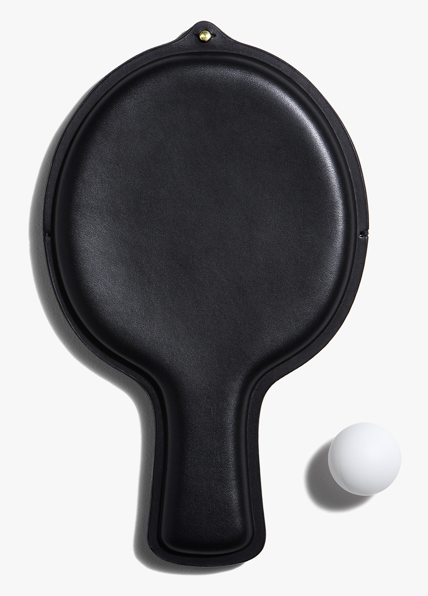 Leather Ping Pong Paddle Case-0 - Pizza Pan, HD Png Download, Free Download