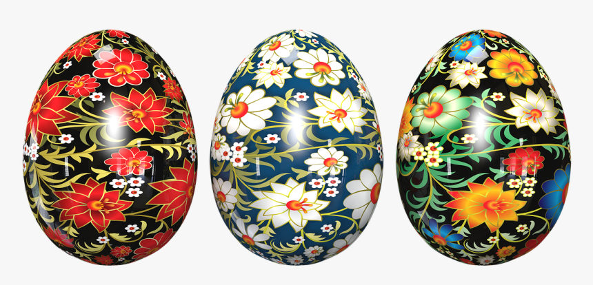 Easter Eggs,of Chickens,painted Eggs,transparent Background,free - Transparent Background Chicken Egg Transparent, HD Png Download, Free Download