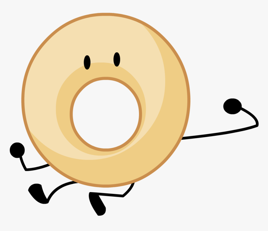 Transparent Cartoon Donut Png - Donut Bfb Png, Png Download, Free Download