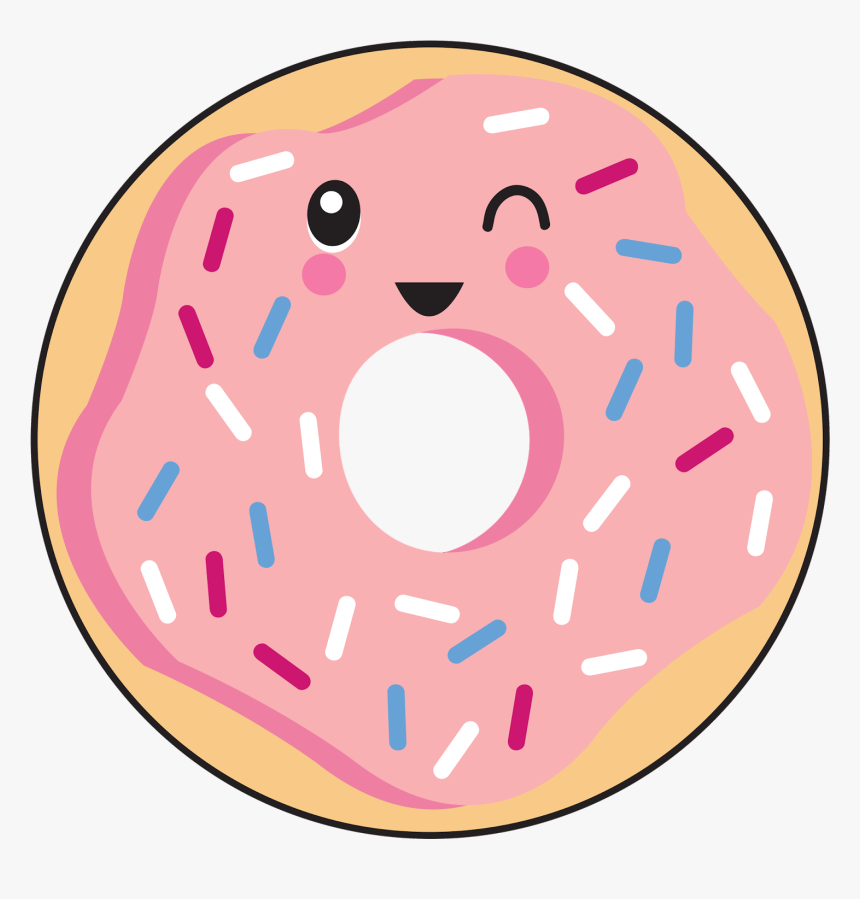 Cartoon Donut Png - Donut Computer, Transparent Png, Free Download