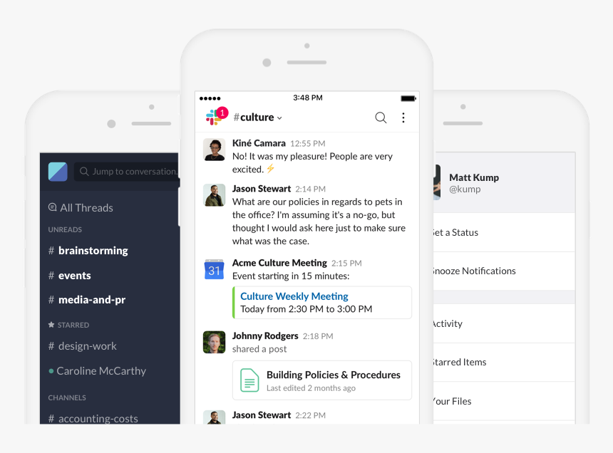 Slack Ios App, HD Png Download, Free Download