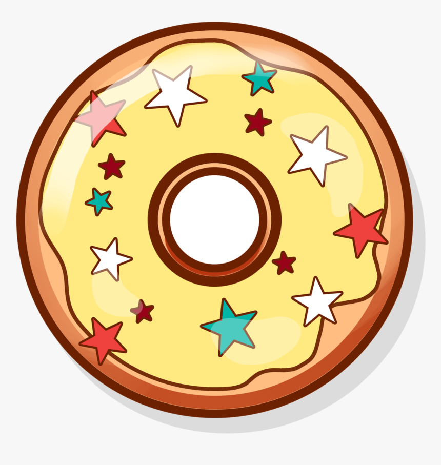 Donut Clipart Yellow - You Donut Know How Much I Love You, HD Png Download, Free Download