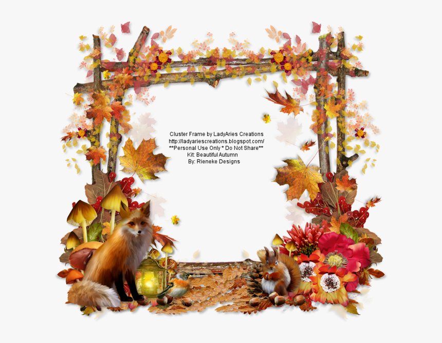 Fall Cluster Frame , Png Download - Old World Monkey, Transparent Png, Free Download