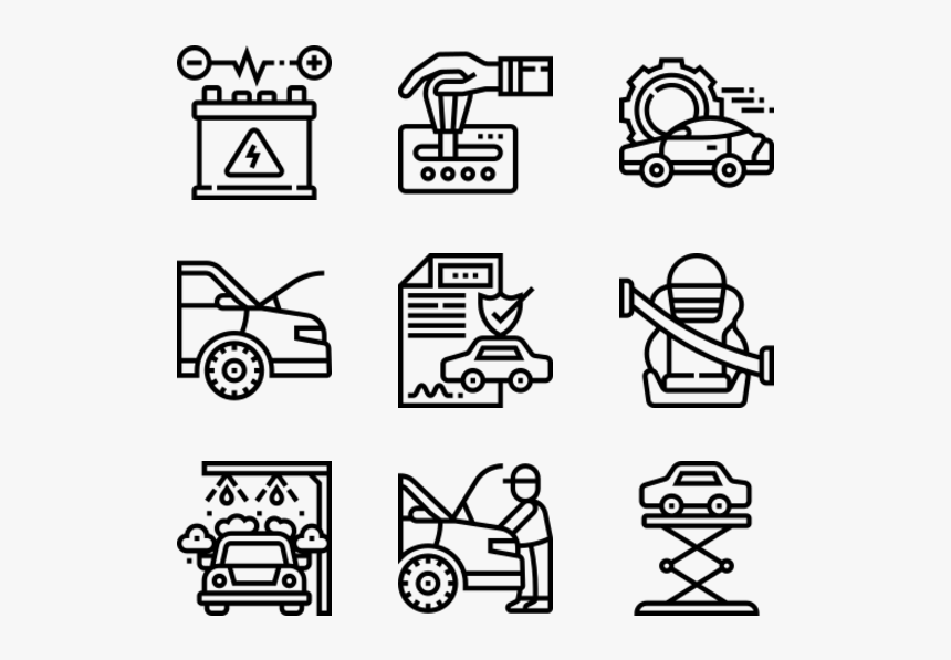 Automotive Service - Design Vector Icon, HD Png Download, Free Download