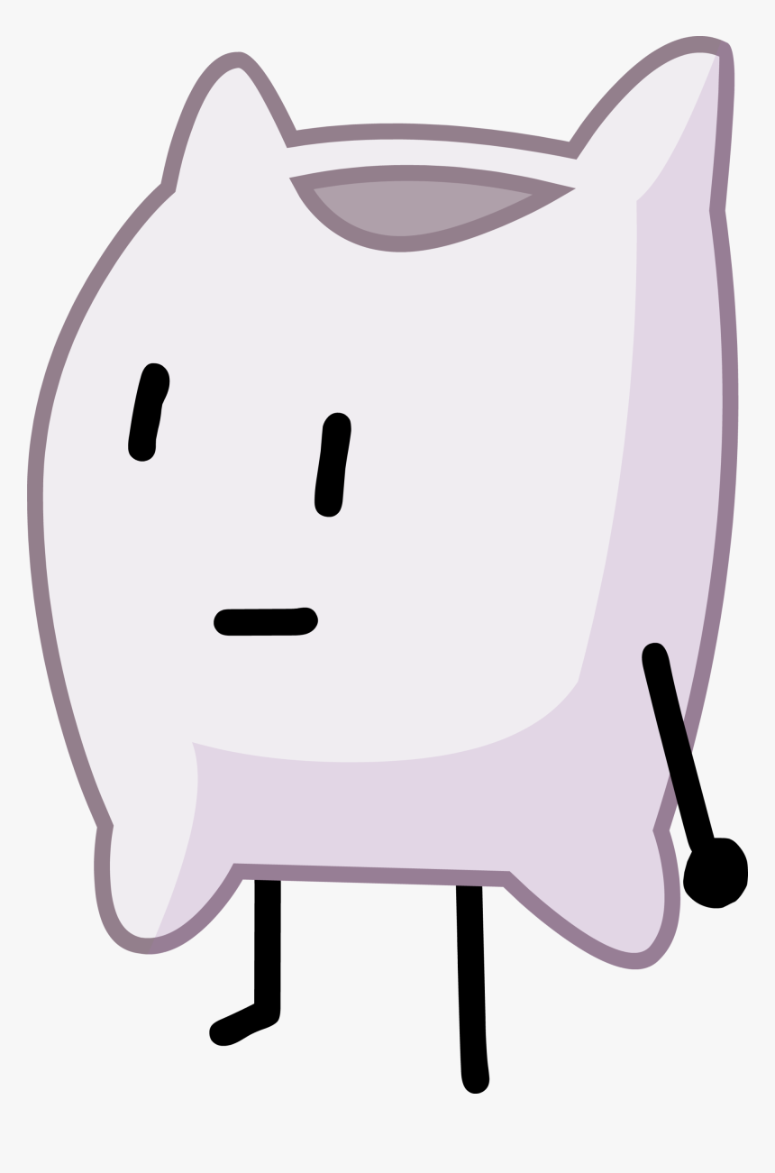 Cartoon Pillow Transparent Clipart , Png Download - Bfdi Pillow, Png Download, Free Download