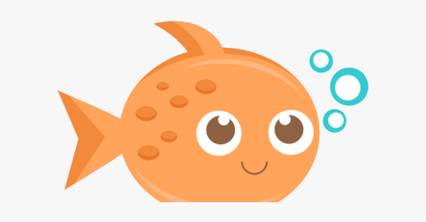 Cute Fish Clipart - Cute Fish Clip Art, HD Png Download, Free Download