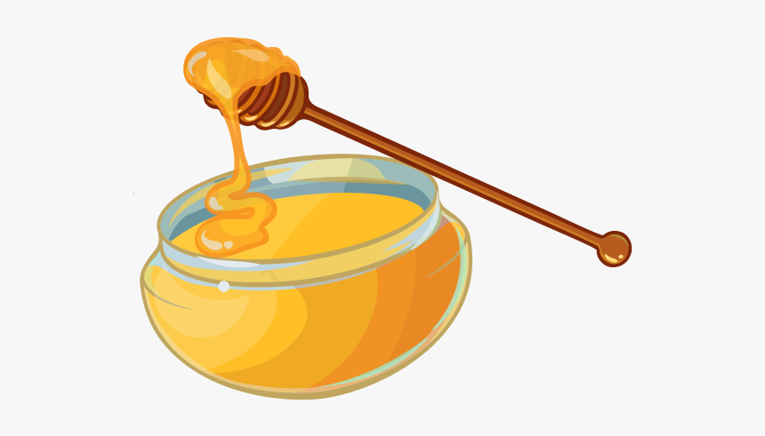 Honey Jar Cartoon Png - Jar Of Honey Cartoon Transparent, Png Download, Free Download