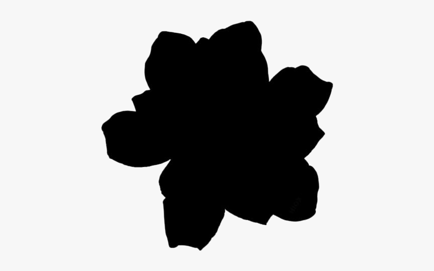 Gardenia Flower Png Transparent Images - Silhouette, Png Download, Free Download