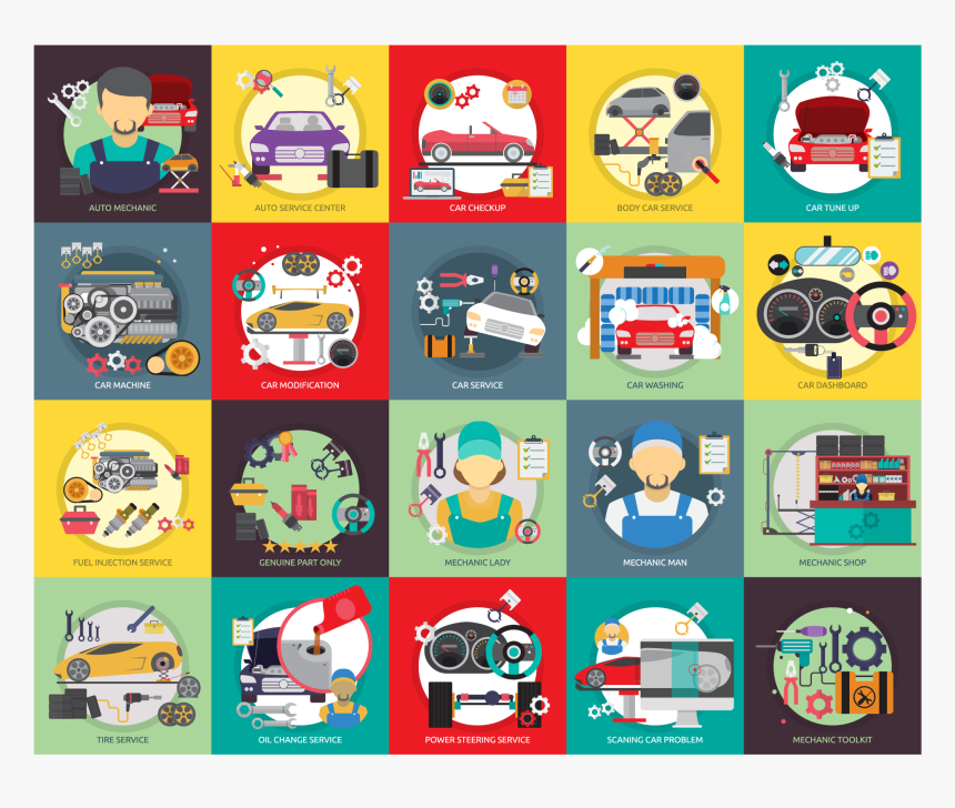 Shop Vector Car Wash - Automotive Repair Shop Images Clipart, HD Png Download, Free Download
