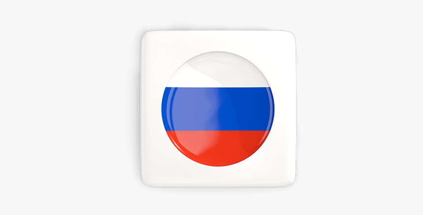 Square Icon With Round Flag - Circle, HD Png Download, Free Download