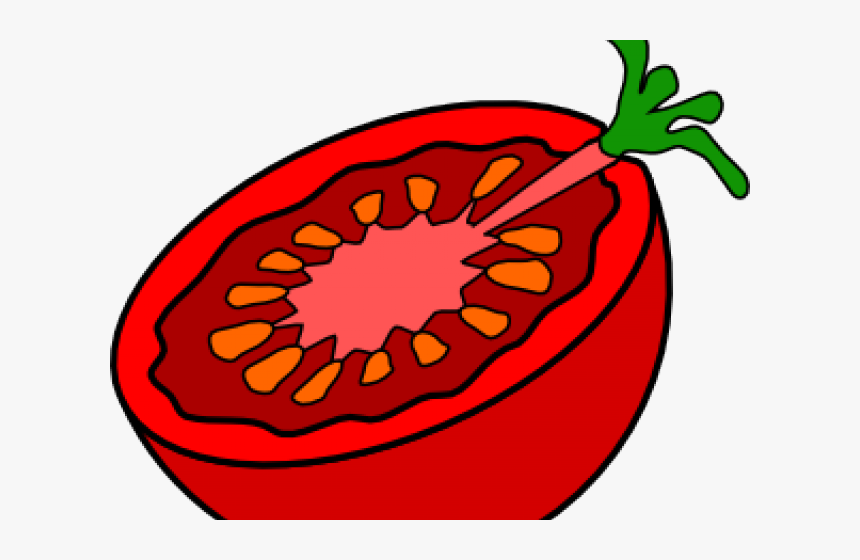 Clip Art Pizza Vector Graphics Openclipart Food - Tomato Clip Art, HD Png Download, Free Download
