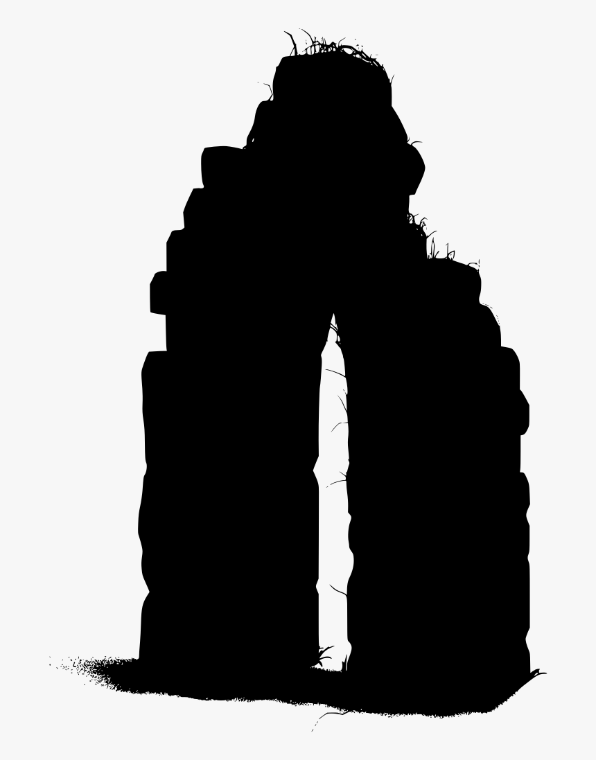 Silhouette Ruins Transparent, HD Png Download, Free Download